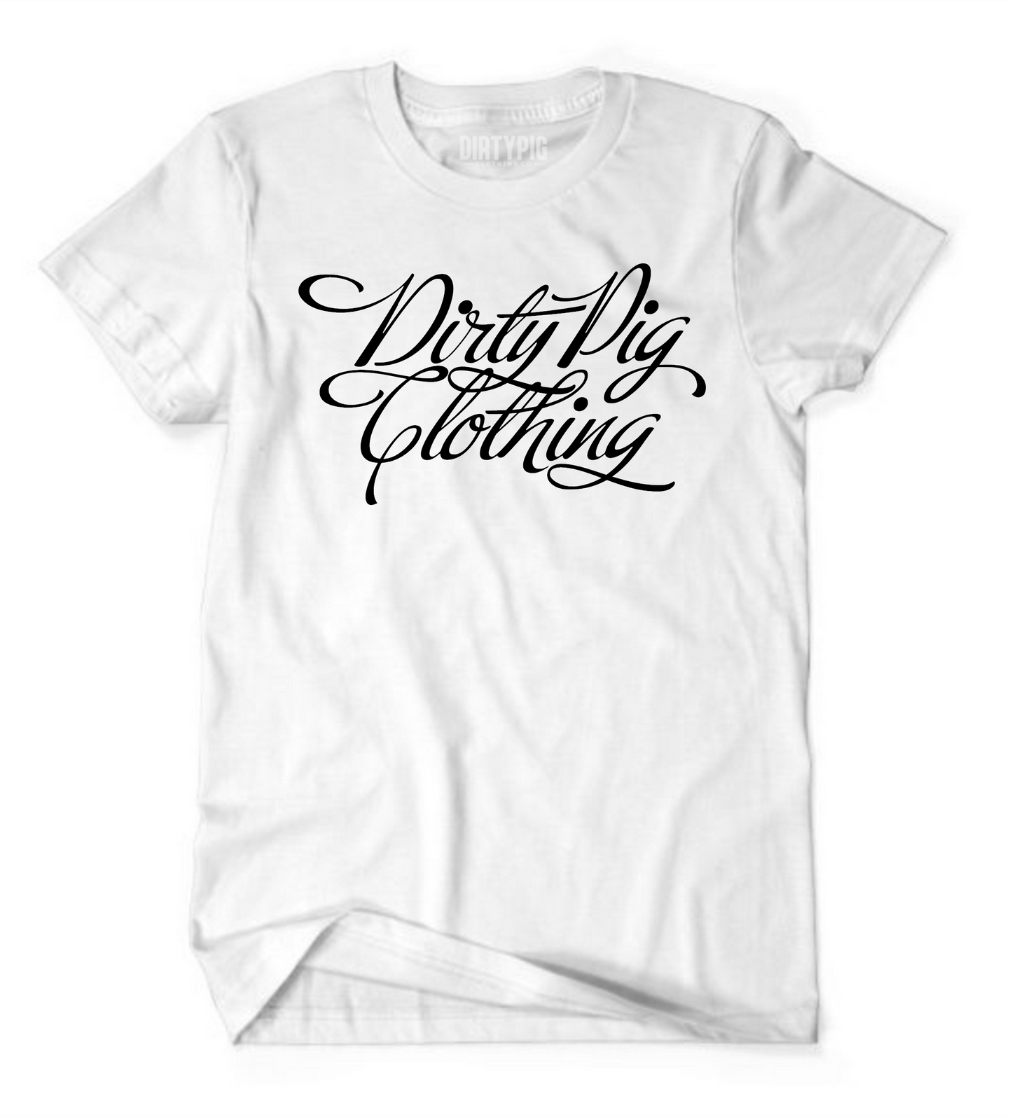 Dirty Pig Logo Classic - White
