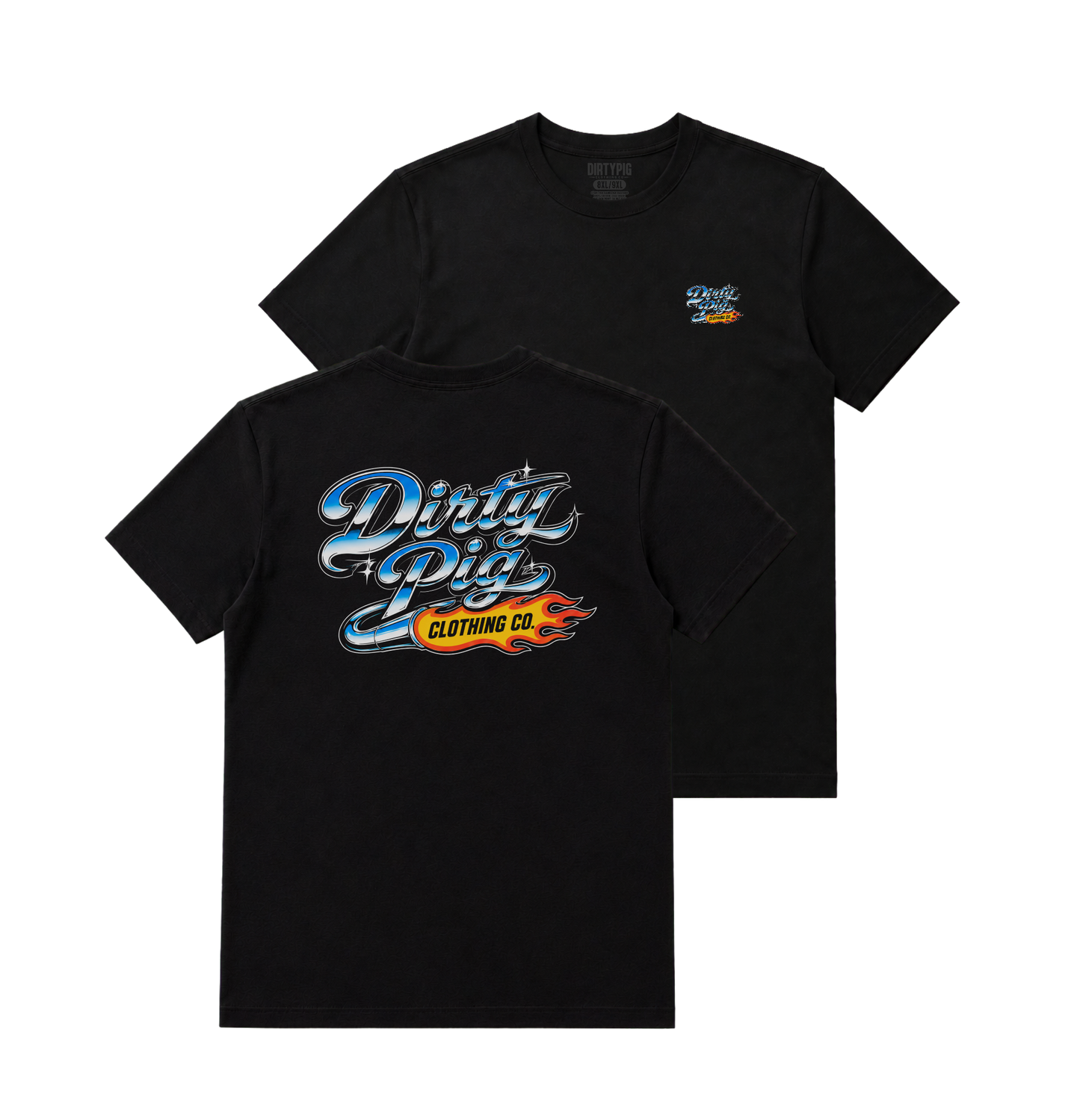 Dirty Pig Shiny Pipes Logo