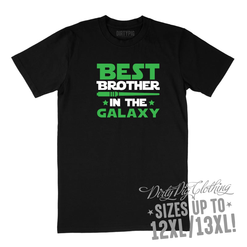 Best Brother Big Mens Shirt 12XL/13XL / Black Printed Shirts