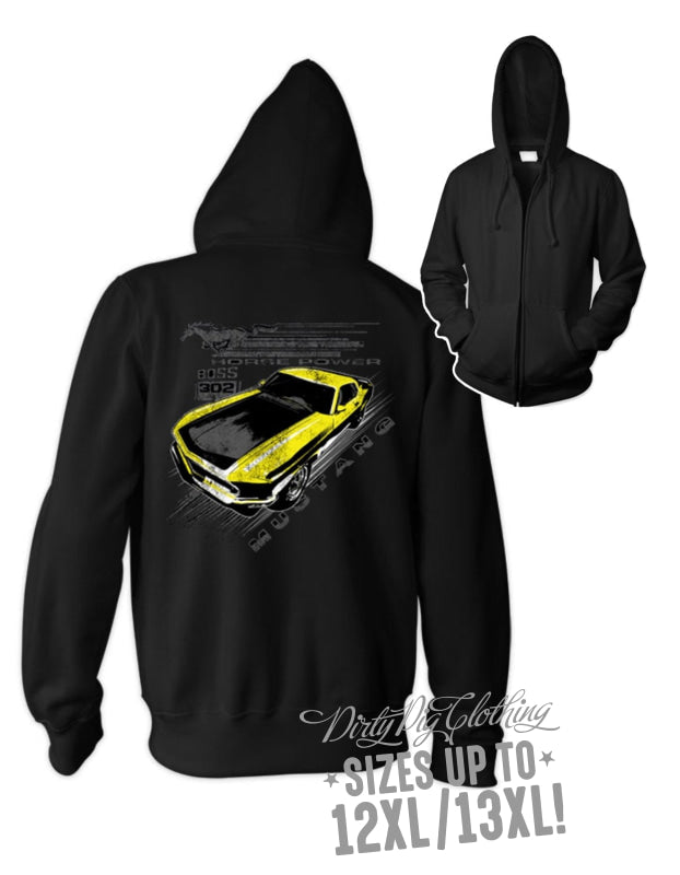 Boss Mustang Zip Hoodie Zip Hoodie