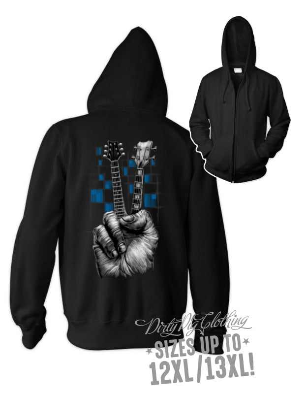 Guitar Zip Hoodie Zip Hoodie
