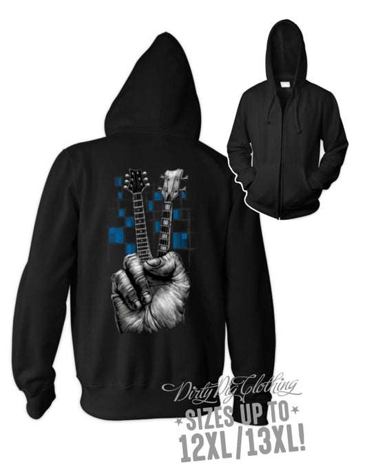 Guitar Zip Hoodie Zip Hoodie