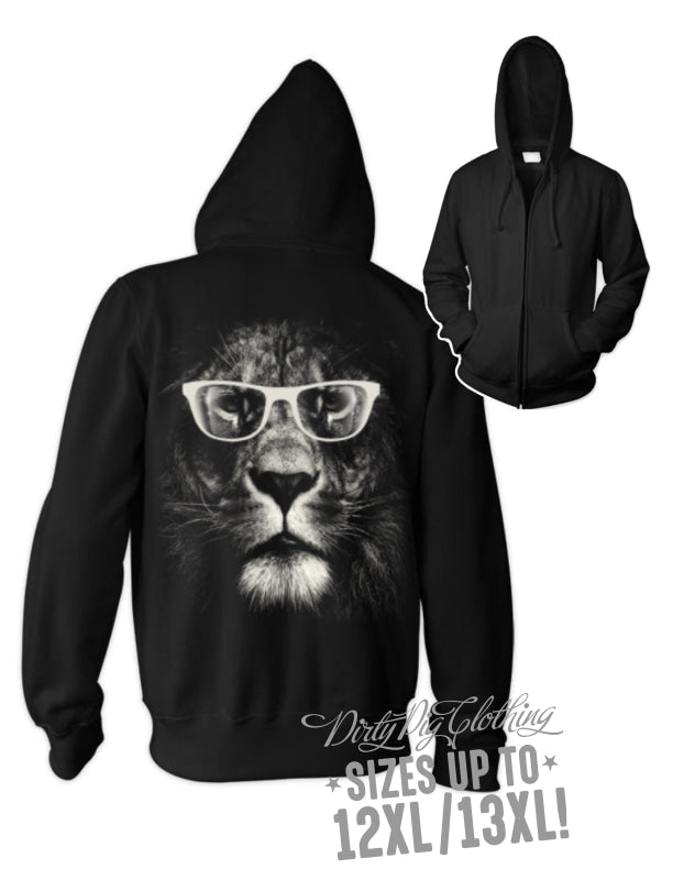 King Cool Lion Zip Hoodie Zip Hoodie