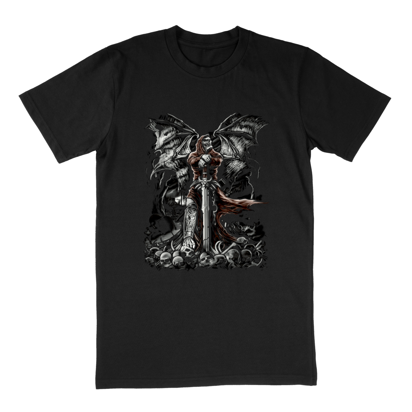 Gravestone Reaper Big Mens Shirt