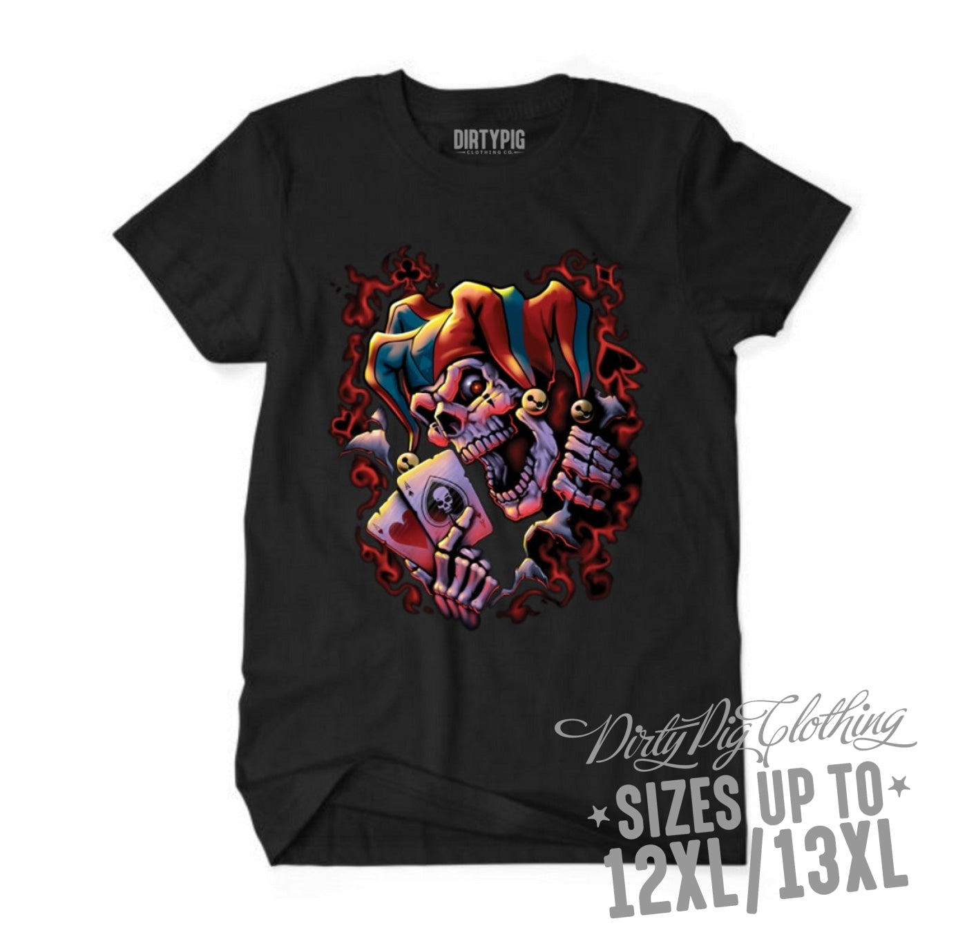 Wicked Jester Big Mens Shirt Printed Shirts