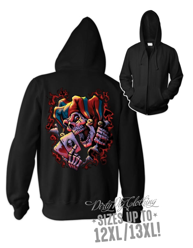 Wicked Jester Zip Hoodie Zip Hoodie