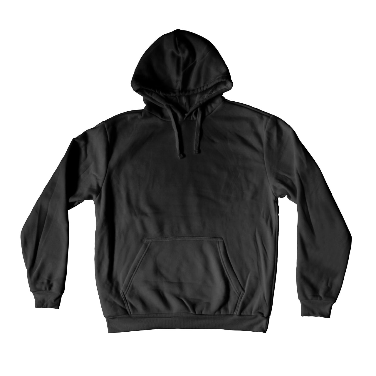 Plain Big Mens Pullover Hoodie - Black 10Xl/11Xl Basics