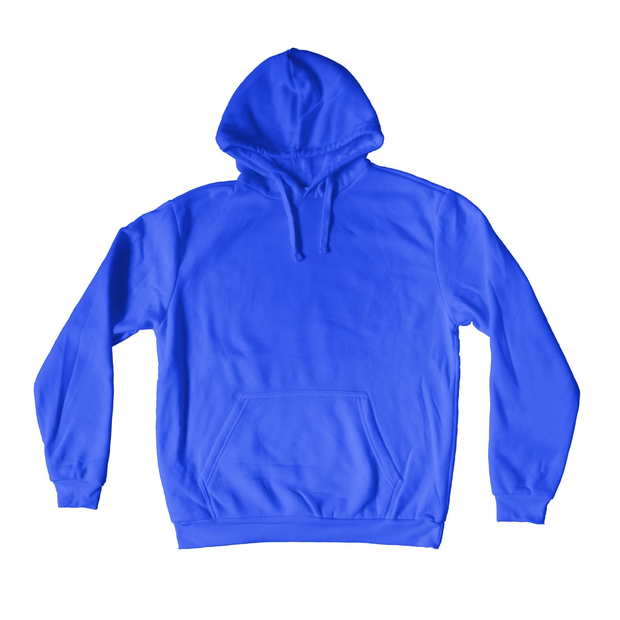 Plain Big Mens Pullover Hoodie - Blue 8Xl/9Xl Basics