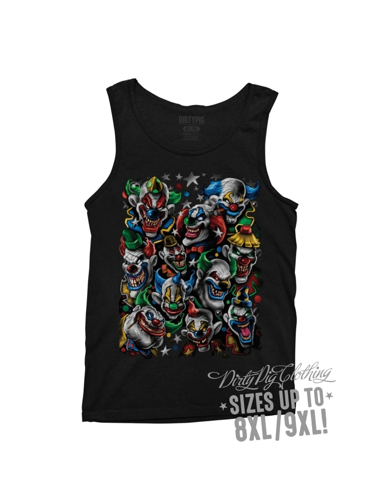 Clown Posse Big Mens Singlet Singlets