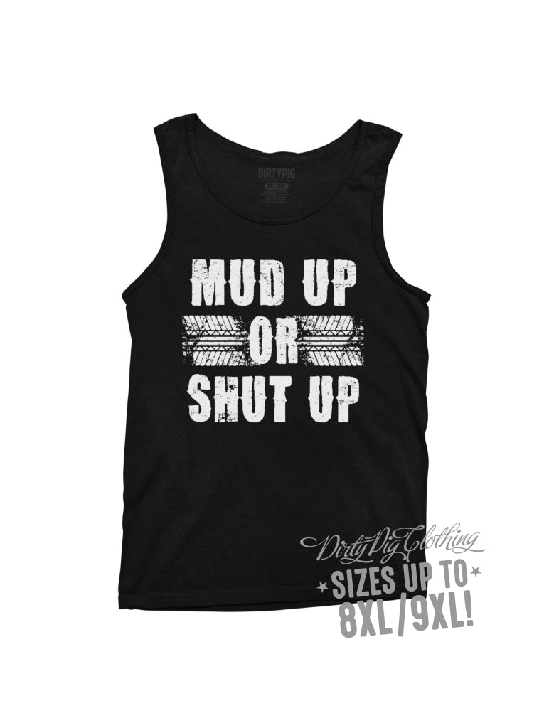 Mud Up Big Mens Singlet Singlets