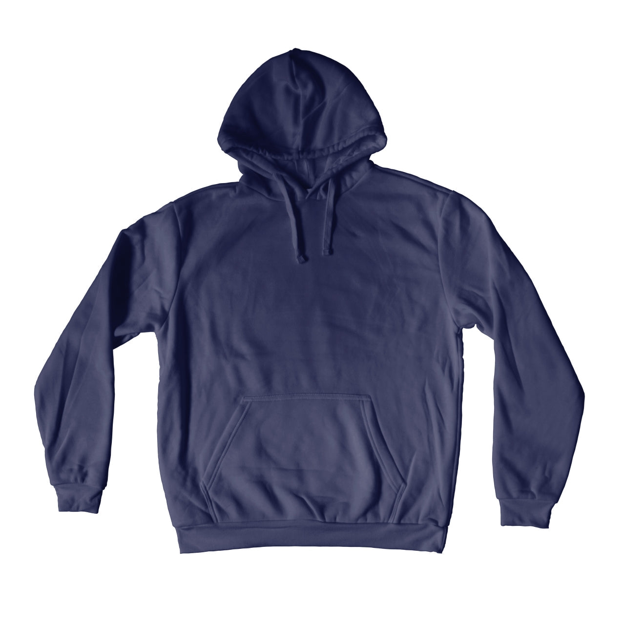Plain Big Mens Pullover Hoodie - Navy 8Xl/9Xl Basics