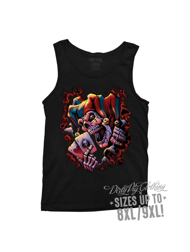 Wicked Jester Big Mens Singlet Singlets