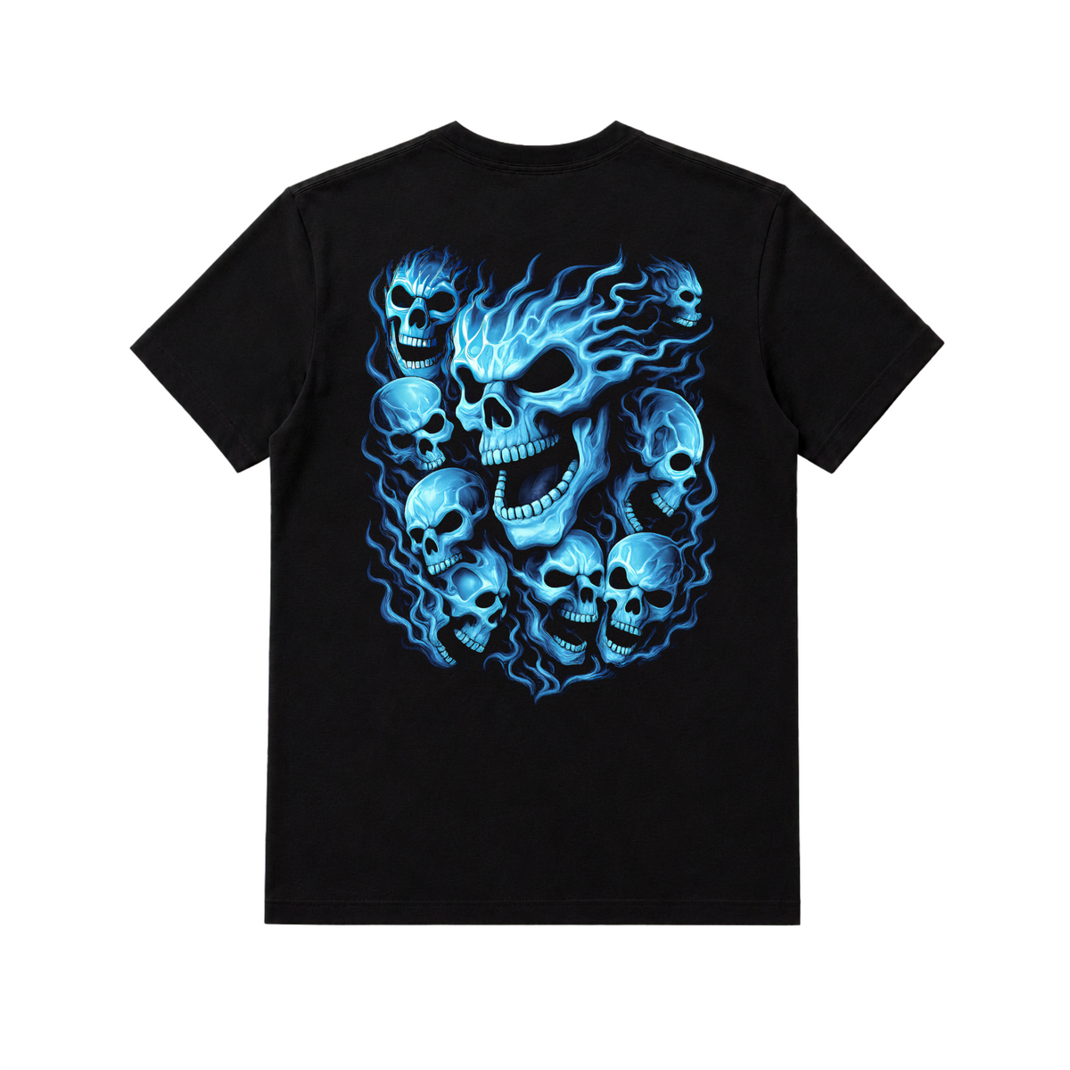 Blue Skulls
