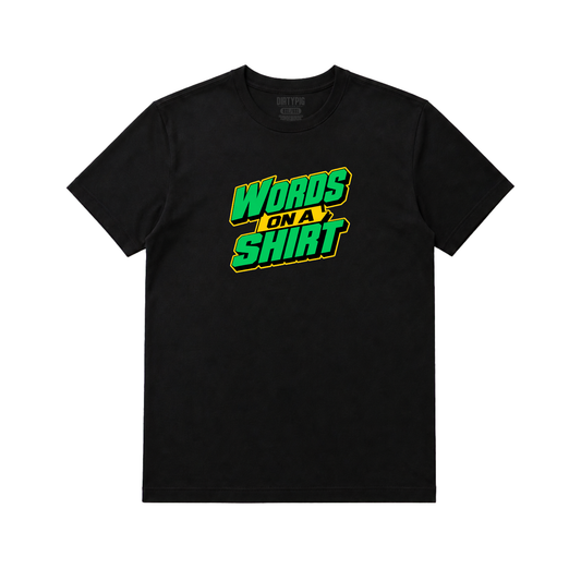 Words on Shirt