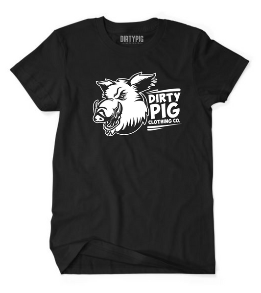 Dirty Pig Logo Boar - Black