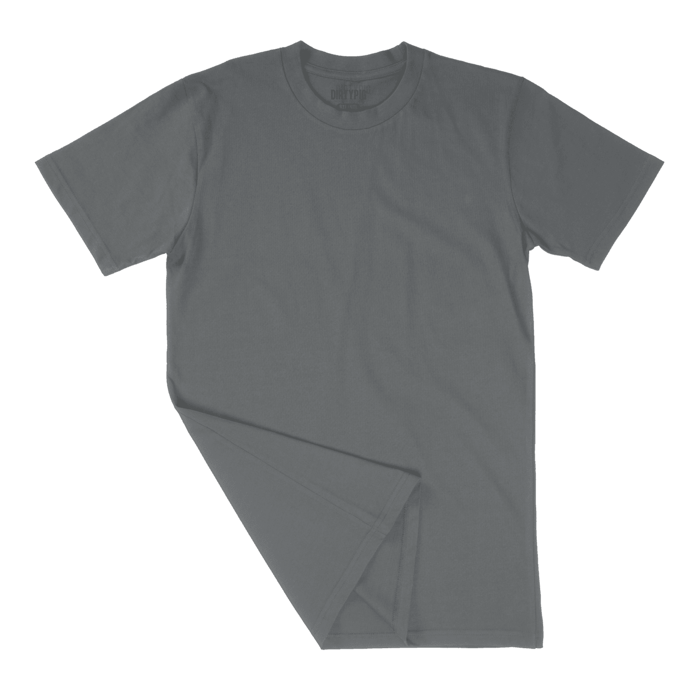 2 Pack Plain Big Mens Shirts 2Xl/3Xl / Charcoal