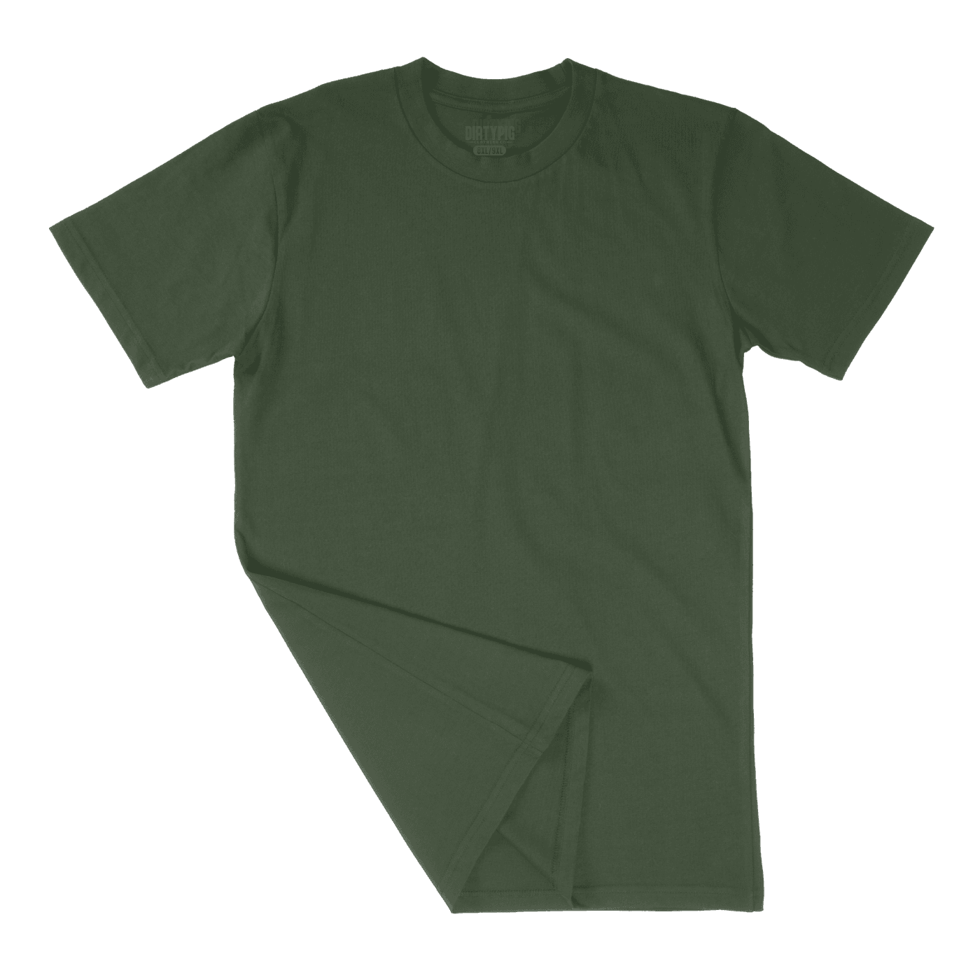 2 Pack Plain Big Mens Shirts 2Xl/3Xl / Gump Green