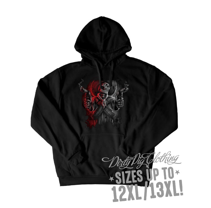 Bandit Big Mens Hoodie Front Or Rear Print 12Xl/13Xl / Pullover