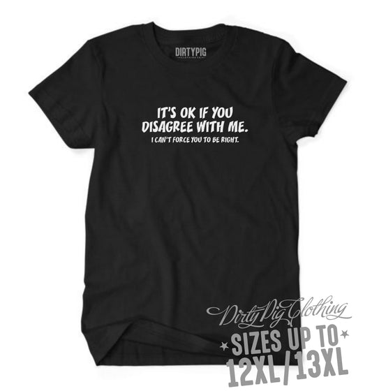 Disagree Big Mens Shirt Printed Shirts