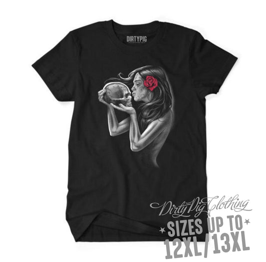 Kiss Death Big Mens Shirt Printed Shirts