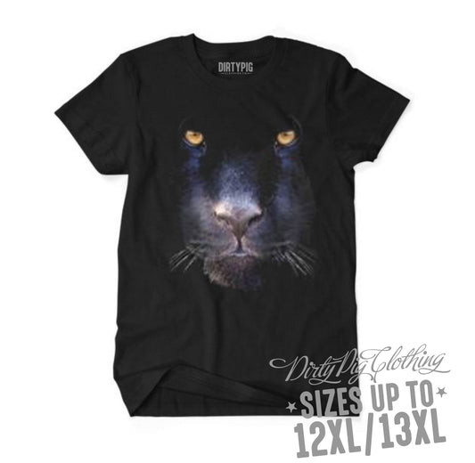 Panther Face Big Mens Shirt 8Xl/9Xl Printed Shirts