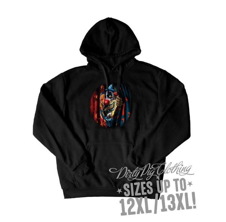 Peekaboo Big Mens Hoodie Front Or Rear Print 12Xl/13Xl / Pullover