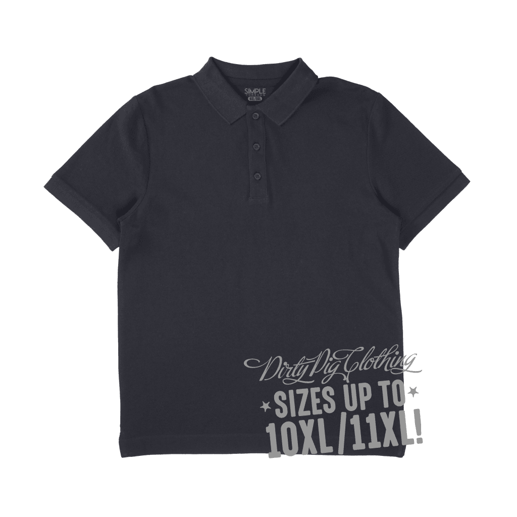 Big Mens Polo Shirt Navy Shirts