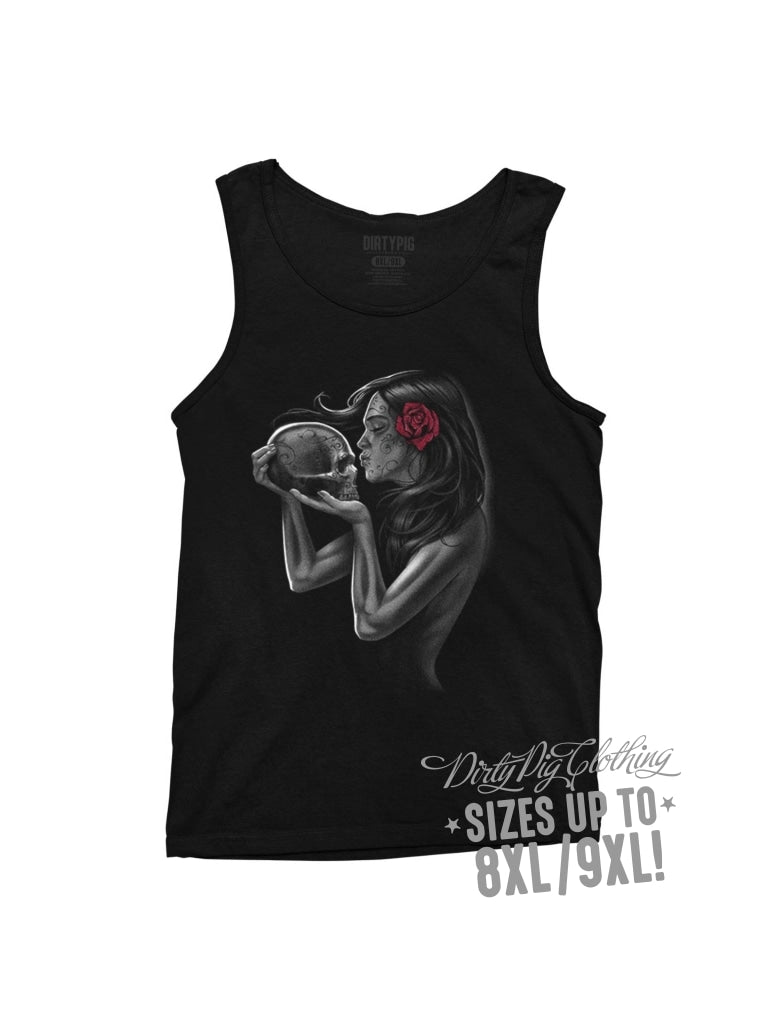 Kiss Death Big Mens Singlet Singlets